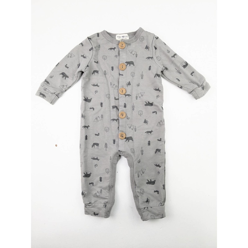 Rabbit + Bear Woodland Romper